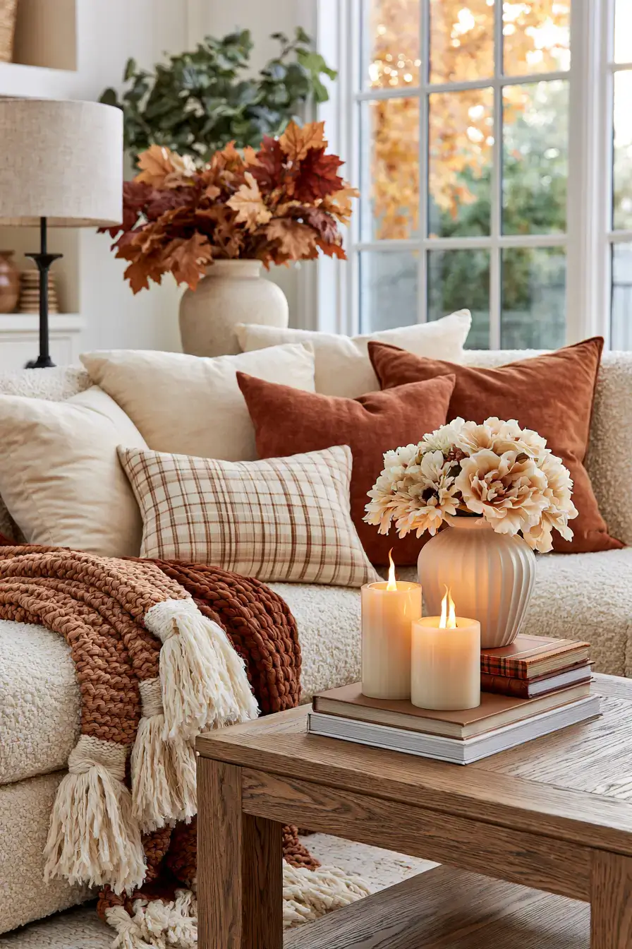 27 Cozy Fall Living Room Ideas for a Warm Seasonal Retreat
