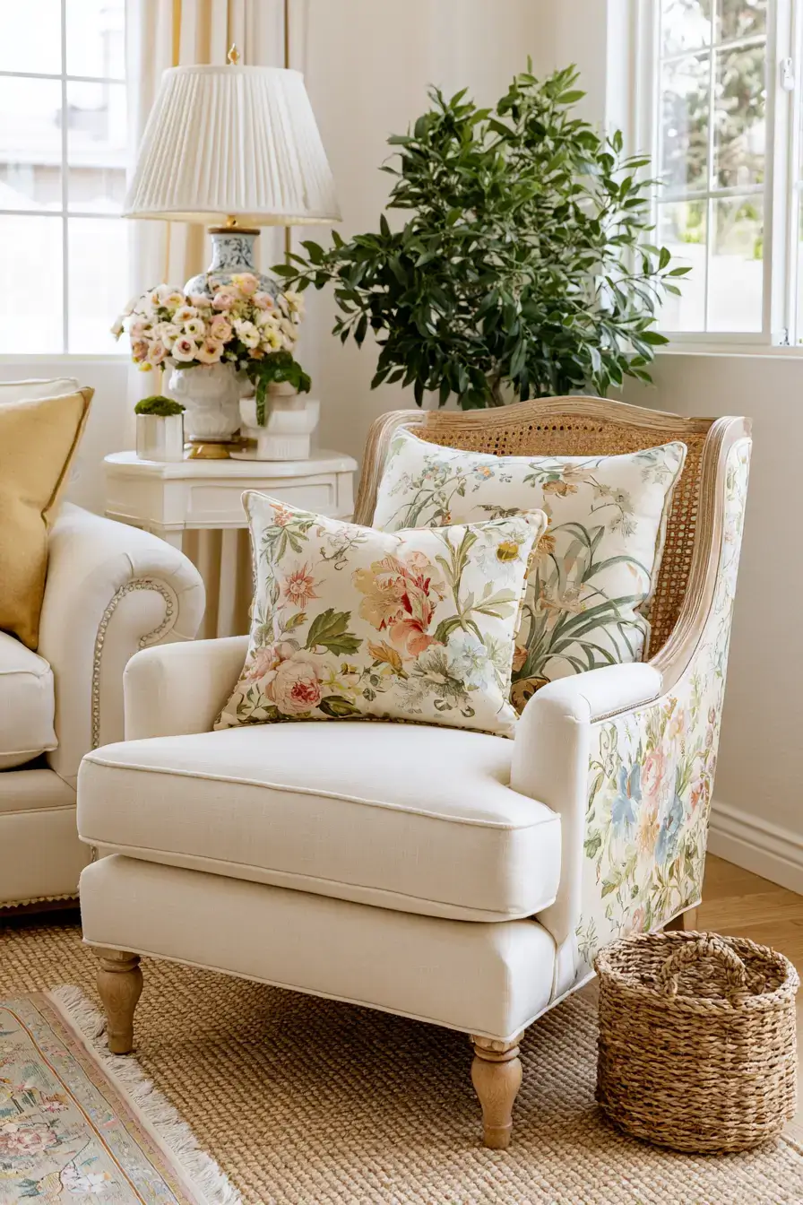 27 Chic Grandmillennial Living Room Ideas For Elegant Inspiration
