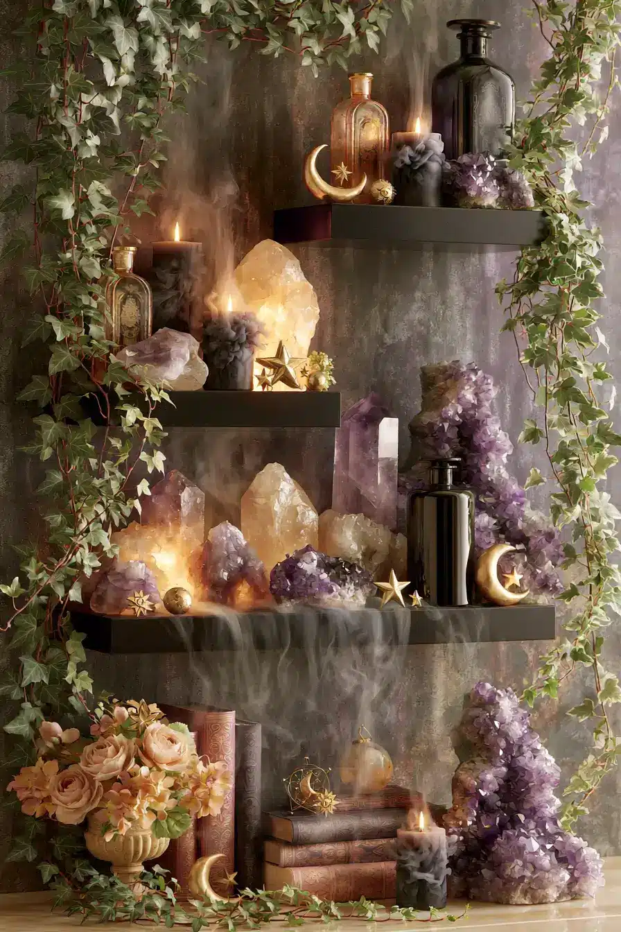 27 Whimsigoth Interior Design Ideas for a Magical Moody Home
