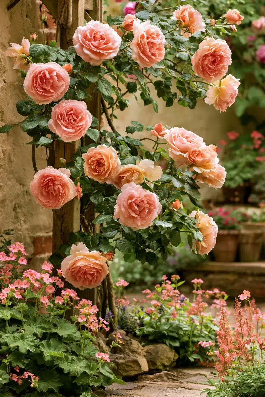 27 English Rose Garden Ideas For Romantic Outdoor Charm