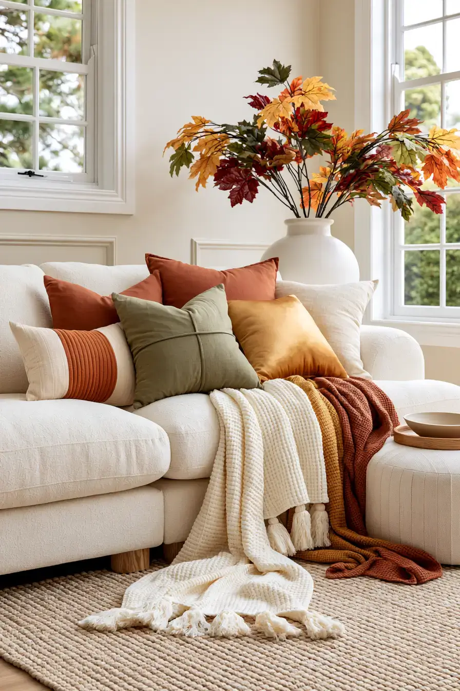 27 Cozy Fall Living Room Ideas for a Warm Seasonal Retreat