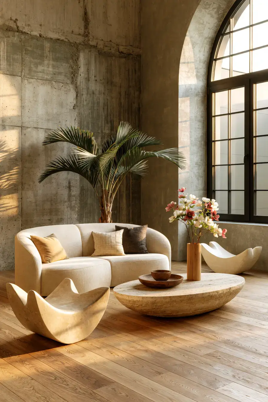27 Soft Brutalism Interior Ideas for Warm Modern Spaces