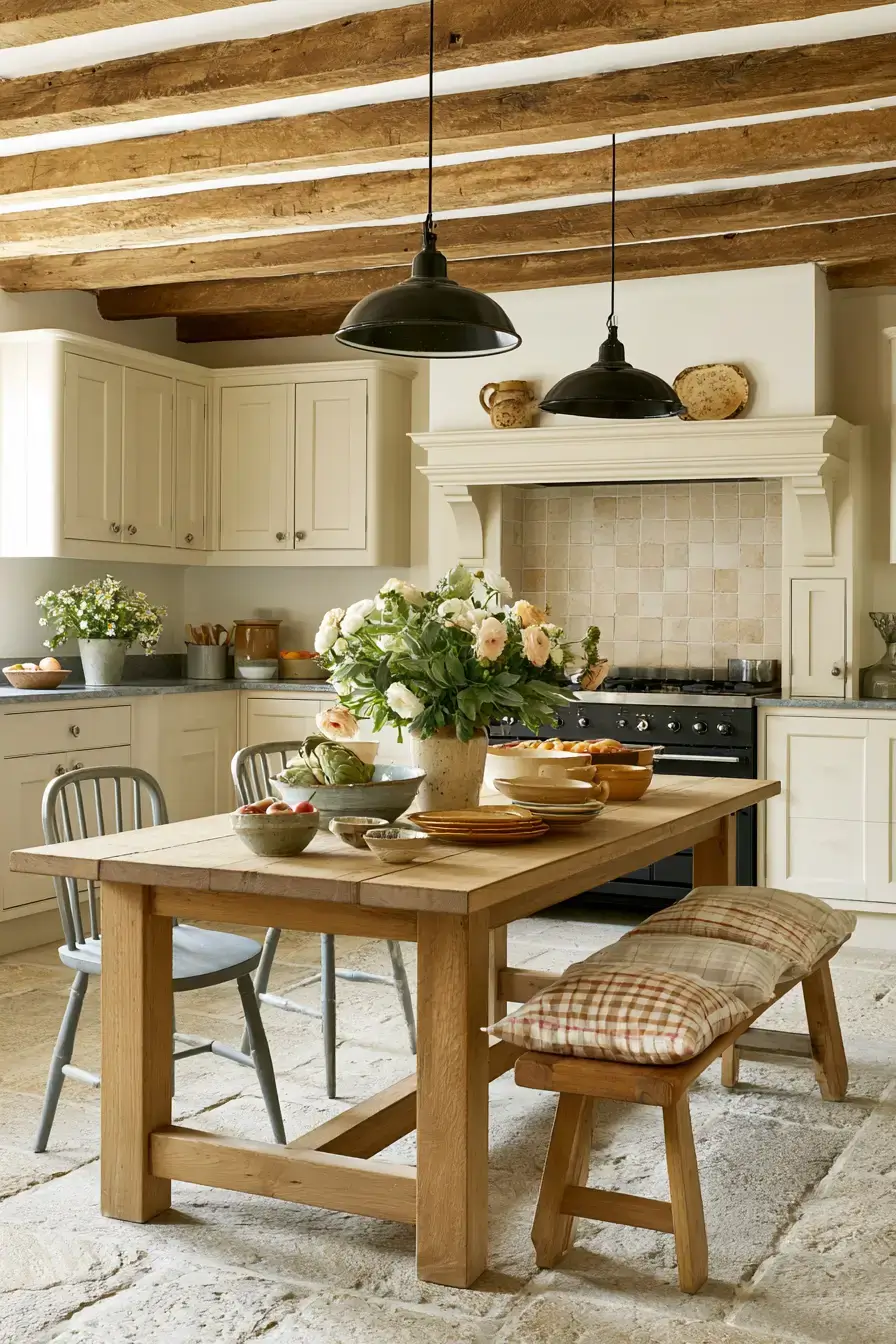 27 Homey English Countryside Kitchen Ideas For Timeless Living