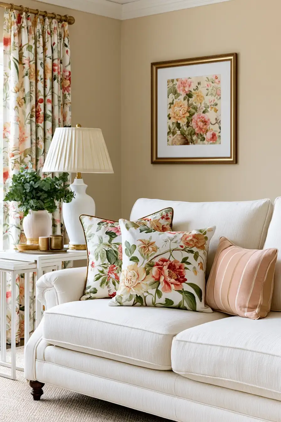27 Chic Grandmillennial Living Room Ideas For Elegant Inspiration