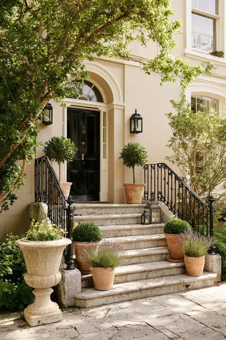 27 Victorian Terrace Front Garden Ideas For Timeless Curb Appeal