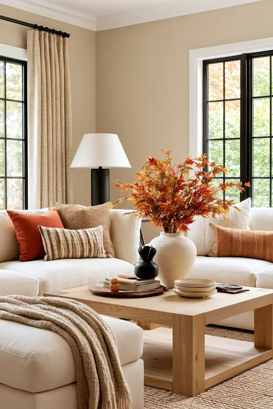 27 Cozy Fall Living Room Ideas for a Warm Seasonal Retreat