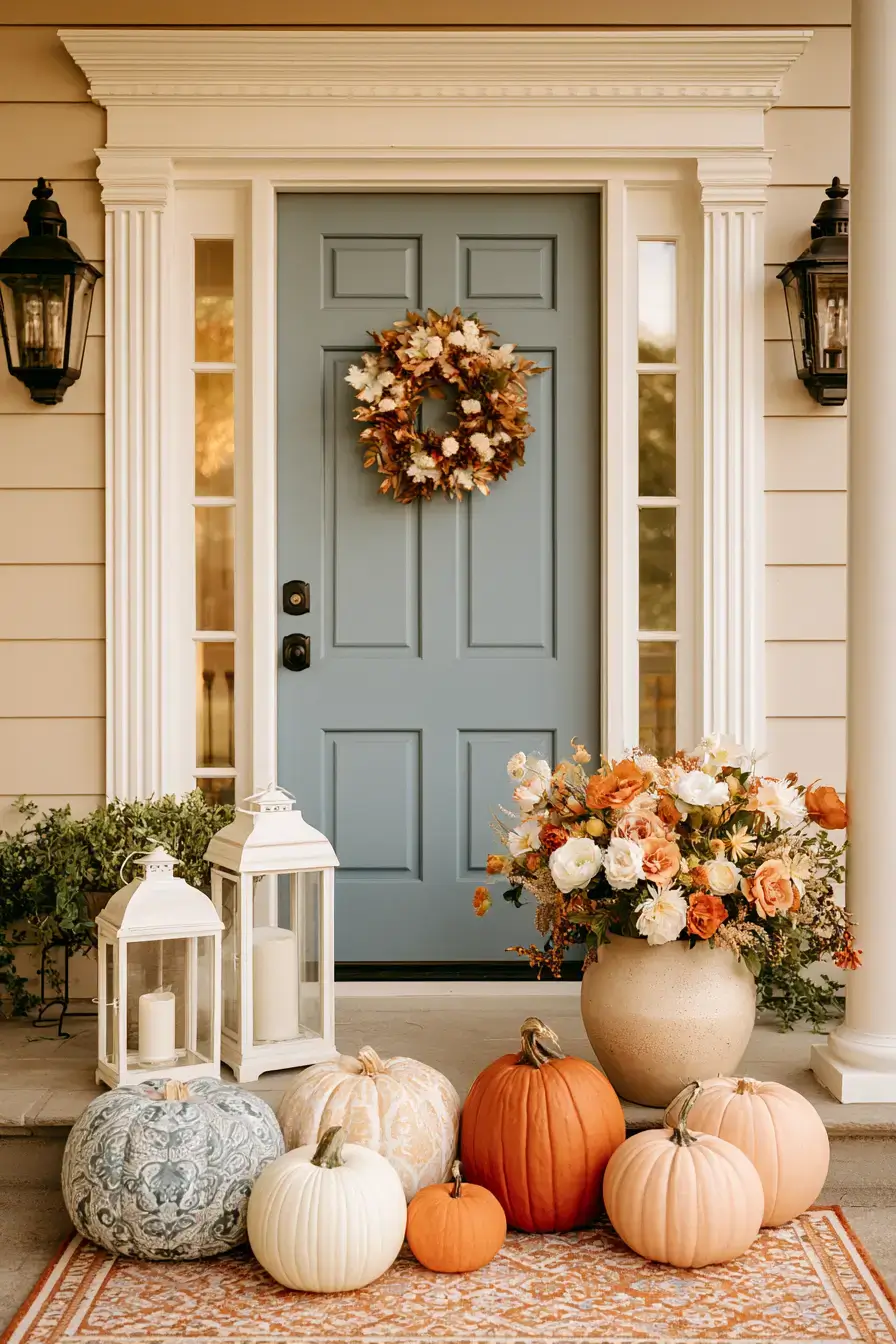 27 Cozy Fall Porch Ideas For Festive Curb Appeal