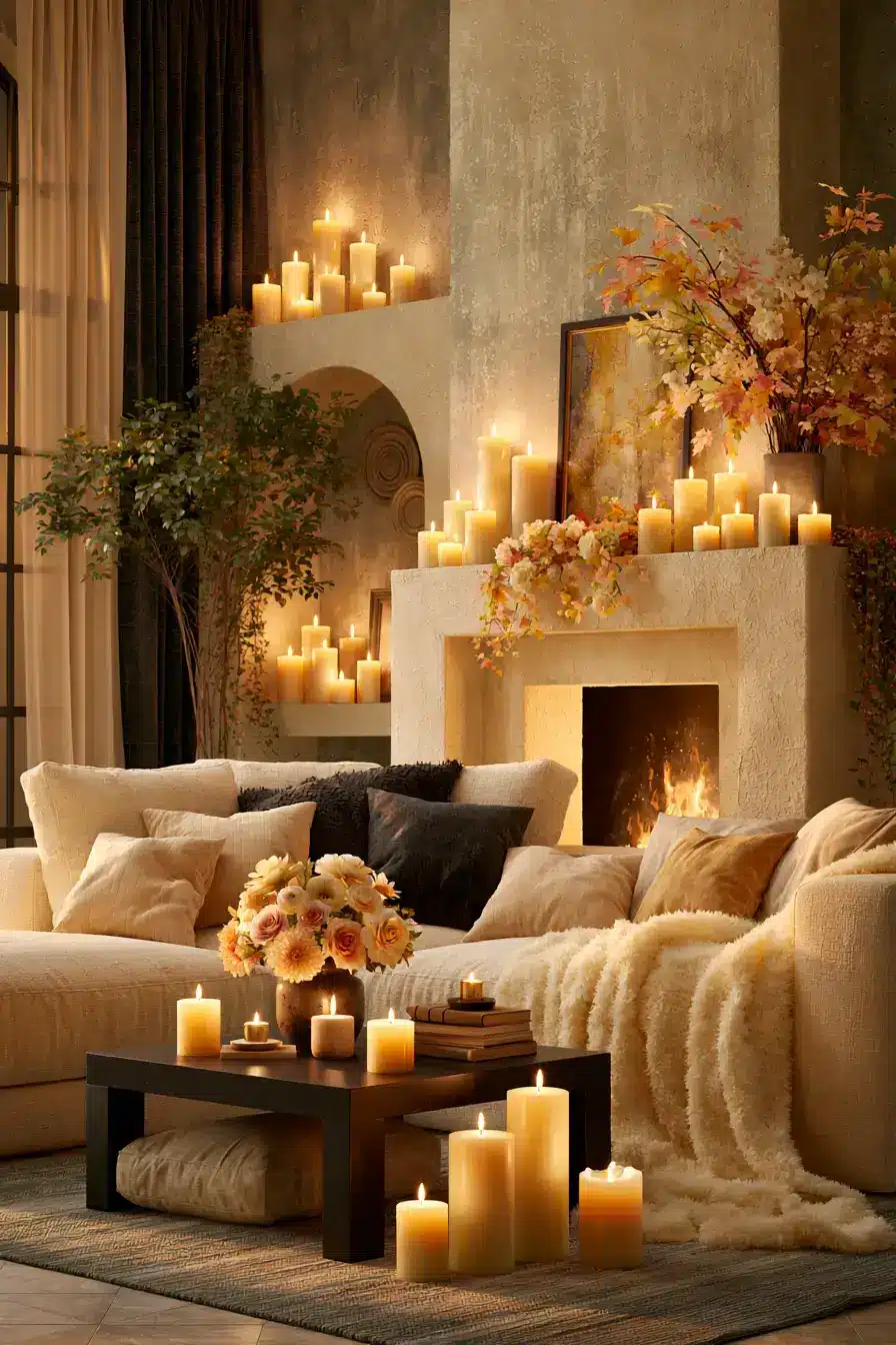 27 Cozy Fall Living Room Ideas for a Warm Seasonal Retreat