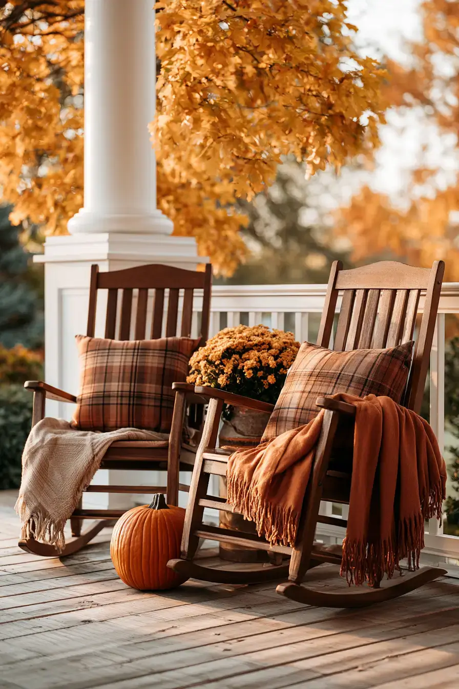27 Cozy Fall Porch Ideas For Festive Curb Appeal