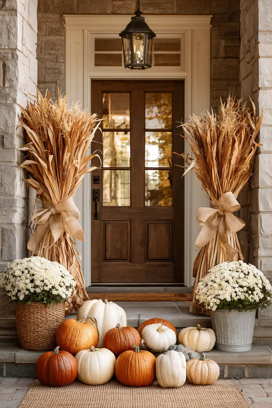 27 Cozy Fall Porch Ideas For Festive Curb Appeal