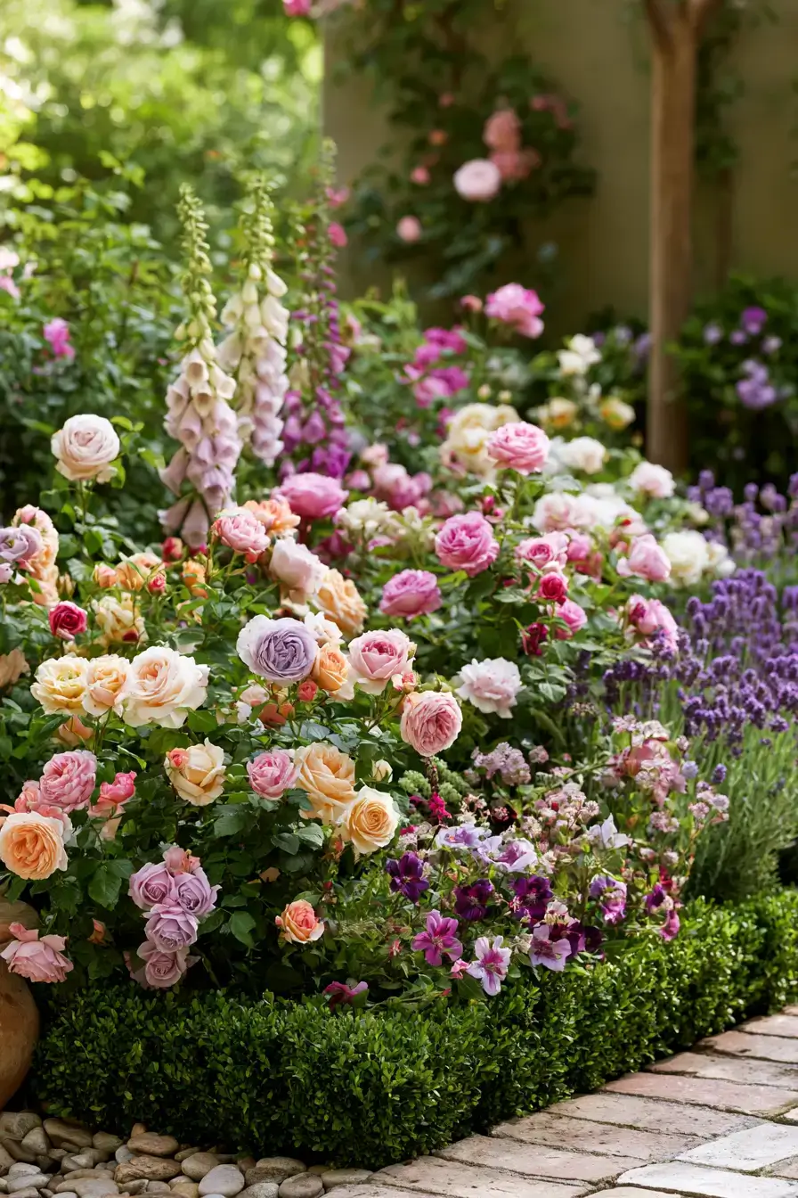 27 English Rose Garden Ideas For Romantic Outdoor Charm