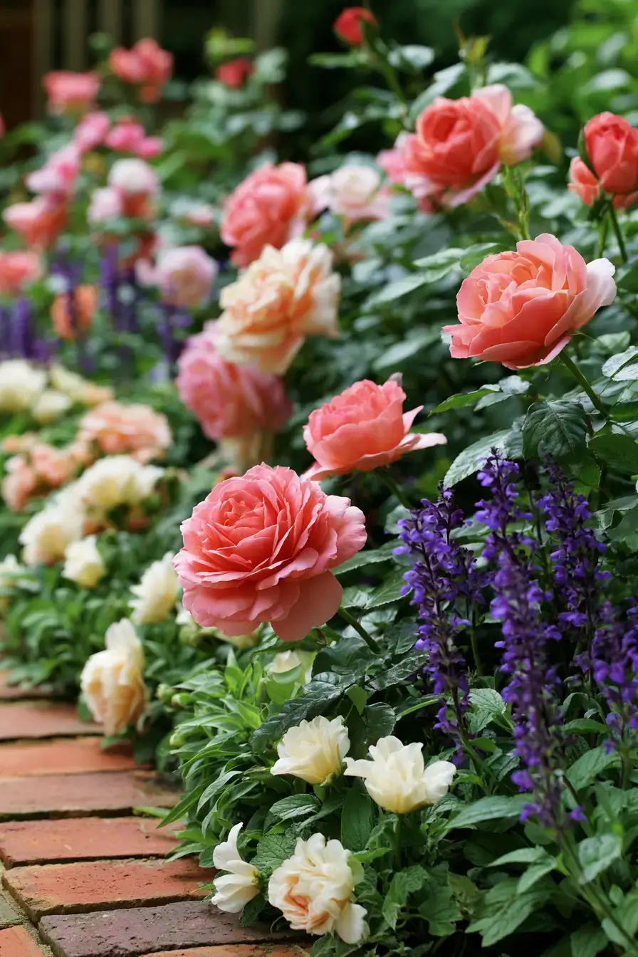 27 English Rose Garden Ideas For Romantic Outdoor Charm