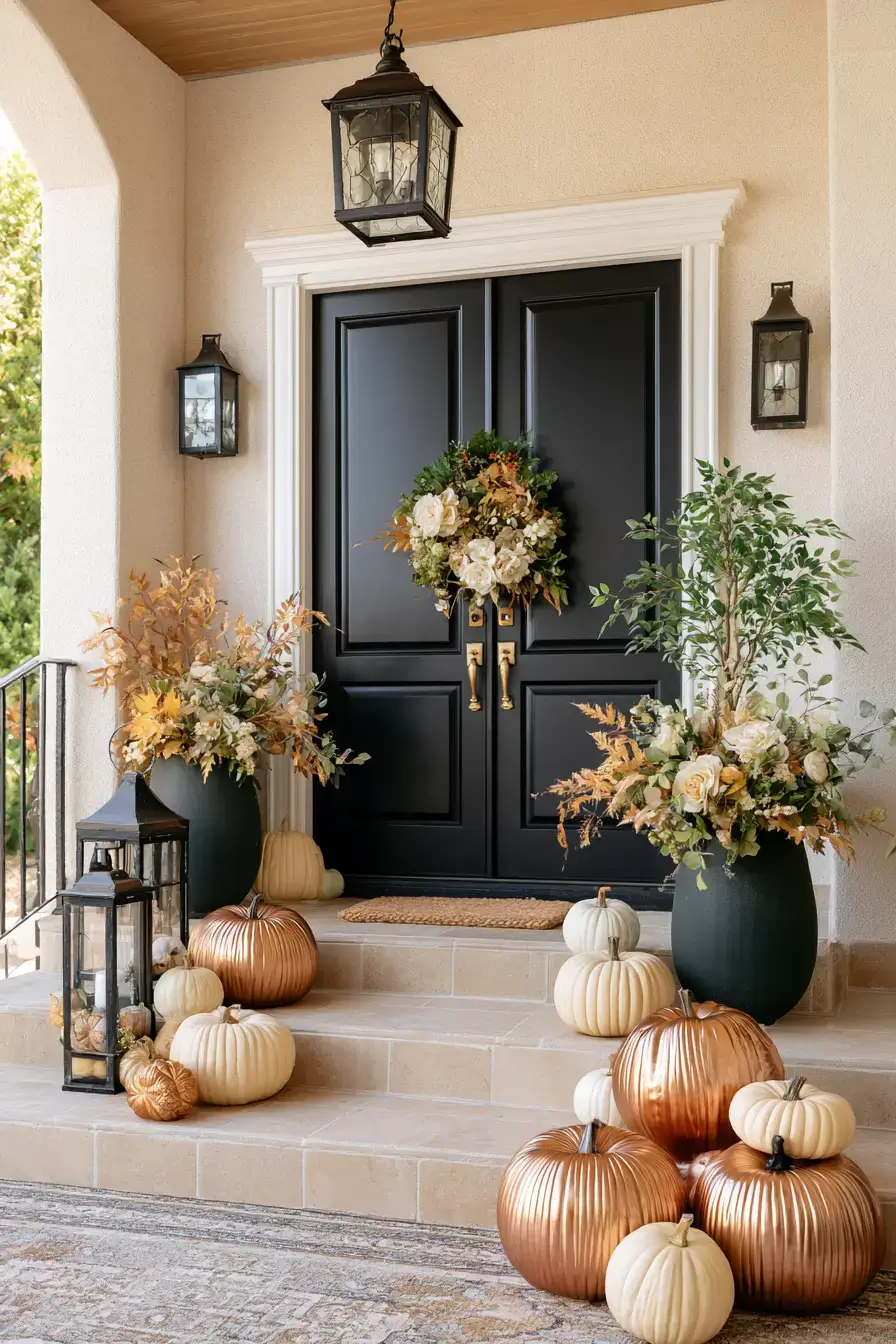 27 Cozy Fall Porch Ideas For Festive Curb Appeal