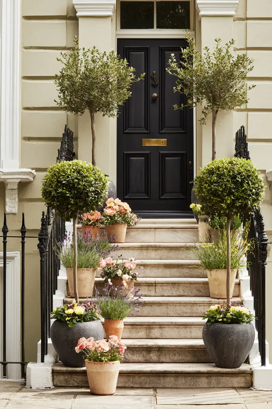 27 Victorian Terrace Front Garden Ideas For Timeless Curb Appeal