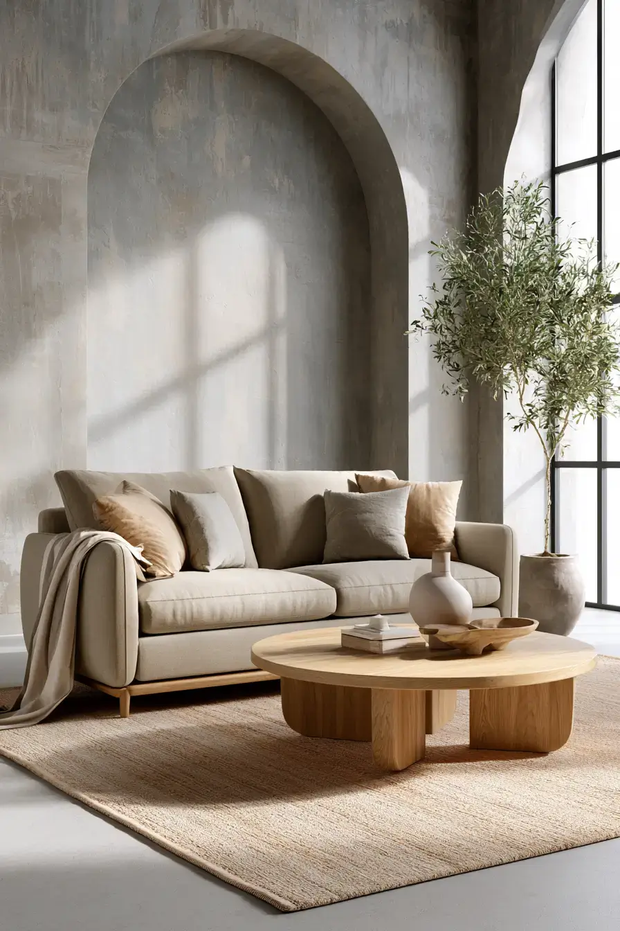 27 Soft Brutalism Interior Ideas for Warm Modern Spaces