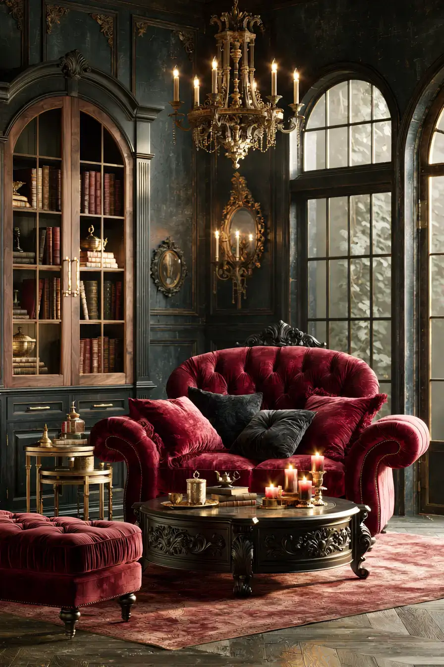 27 Whimsigoth Interior Design Ideas for a Magical Moody Home