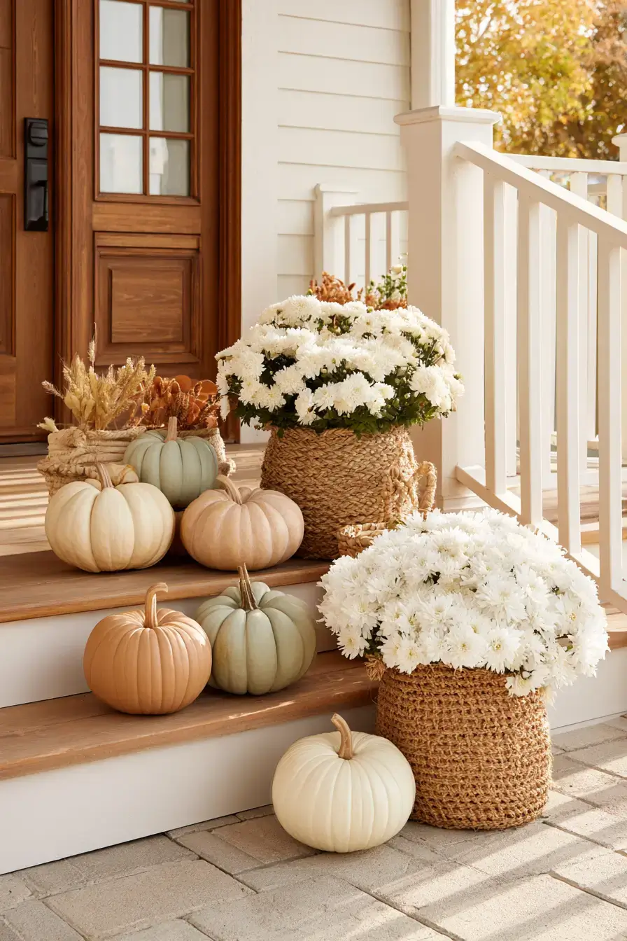27 Cozy Fall Porch Ideas For Festive Curb Appeal