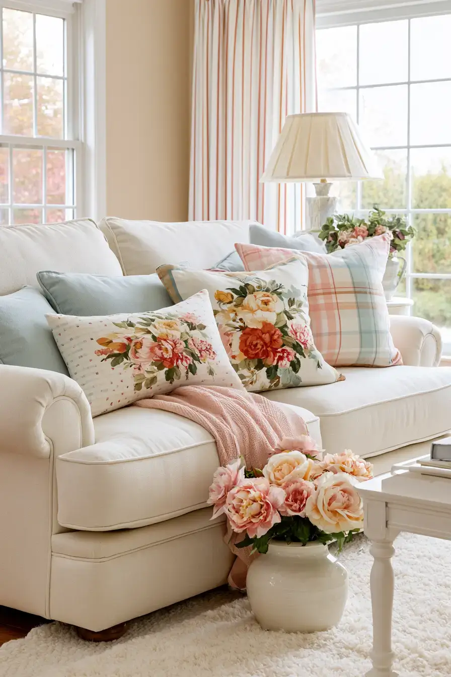 27 Chic Grandmillennial Living Room Ideas For Elegant Inspiration