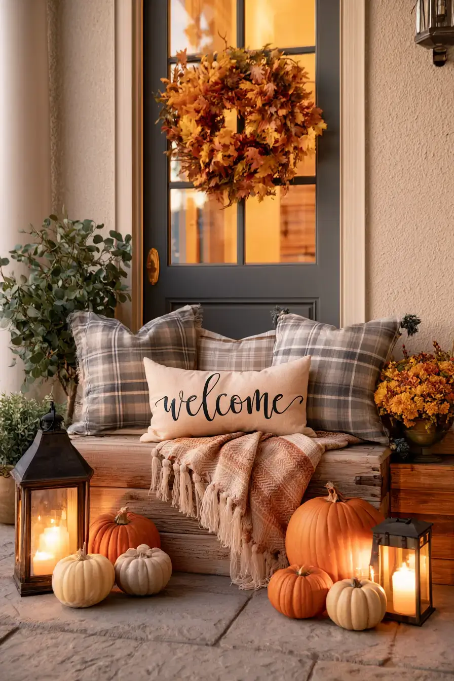 27 Cozy Fall Porch Ideas For Festive Curb Appeal