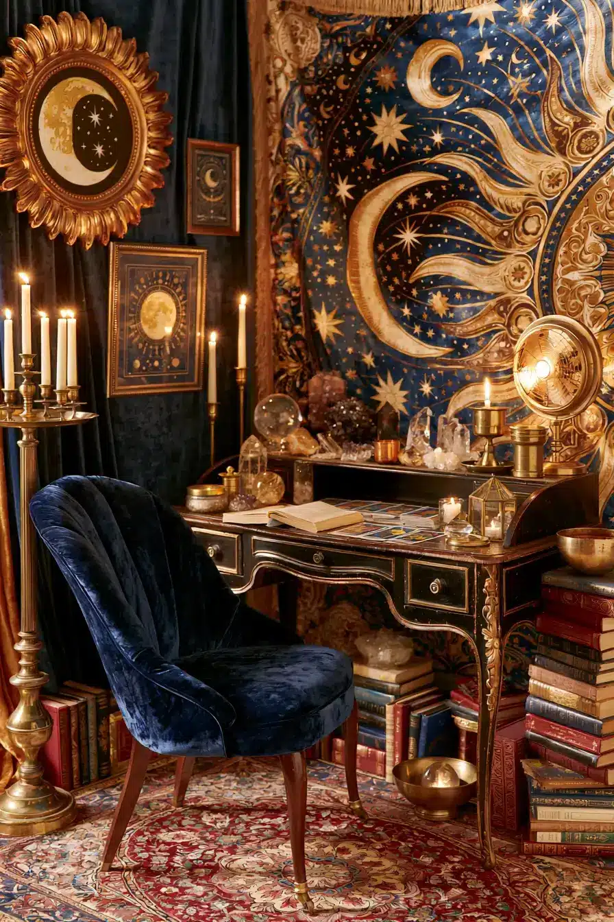 27 Whimsigoth Interior Design Ideas for a Magical Moody Home