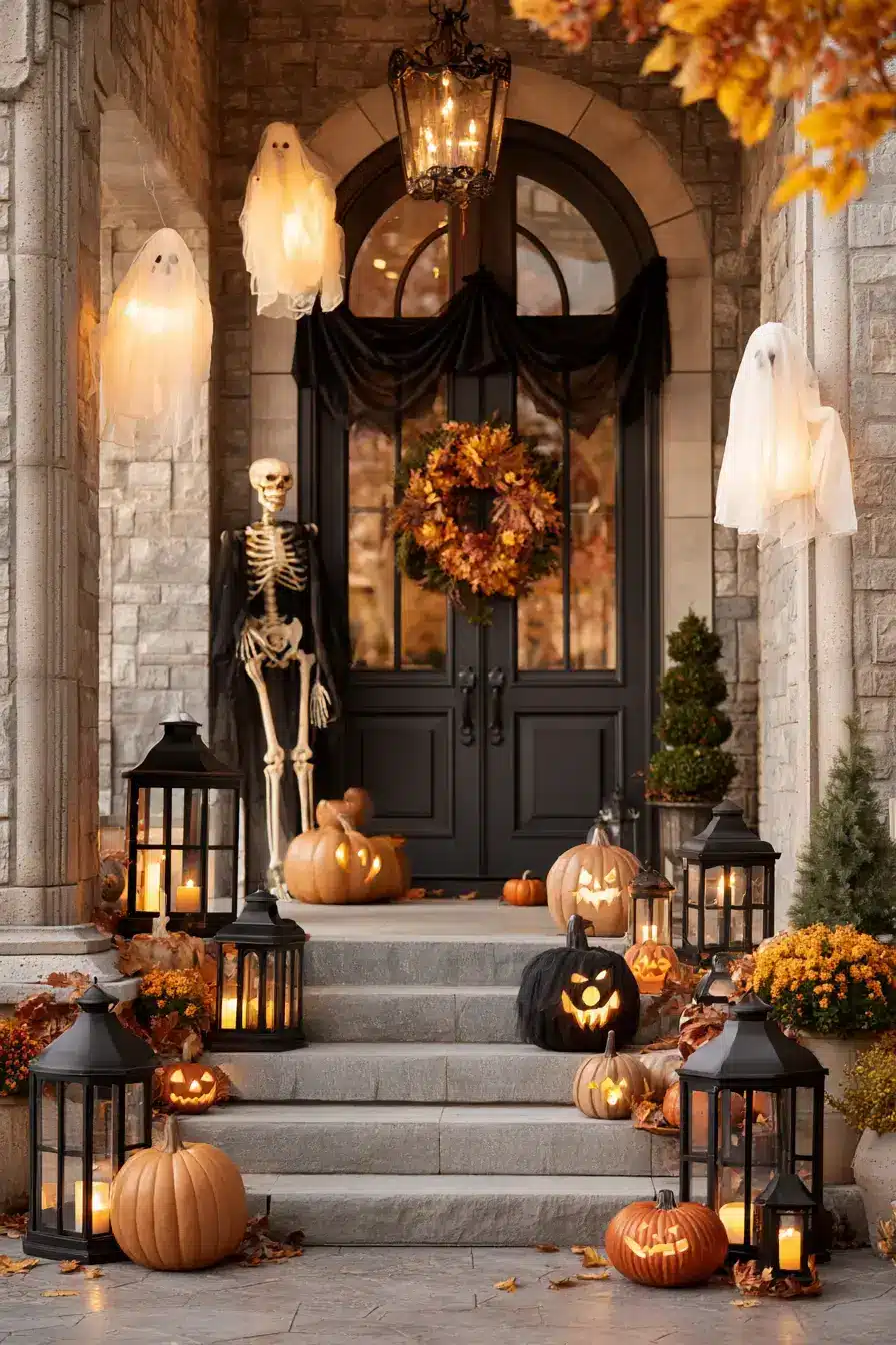 27 Halloween Porch Decorations for a Spooky Stylish Welcome