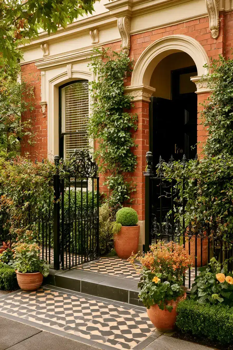 27 Victorian Terrace Front Garden Ideas For Timeless Curb Appeal