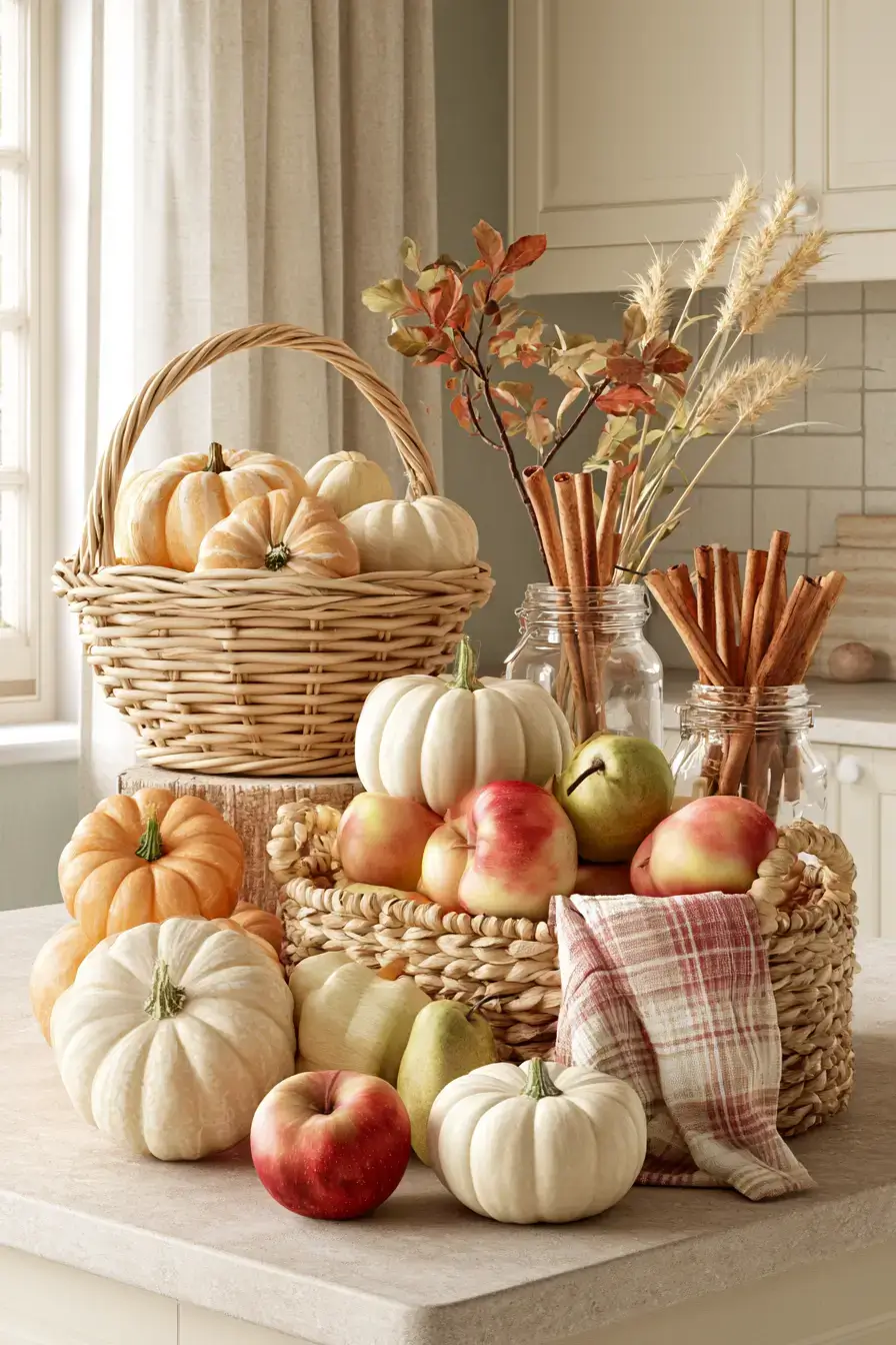 27 Fall Kitchen Island Decor Ideas for a Cozy Seasonal Refresh