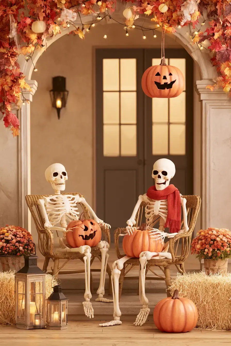 27 Halloween Porch Decorations for a Spooky Stylish Welcome