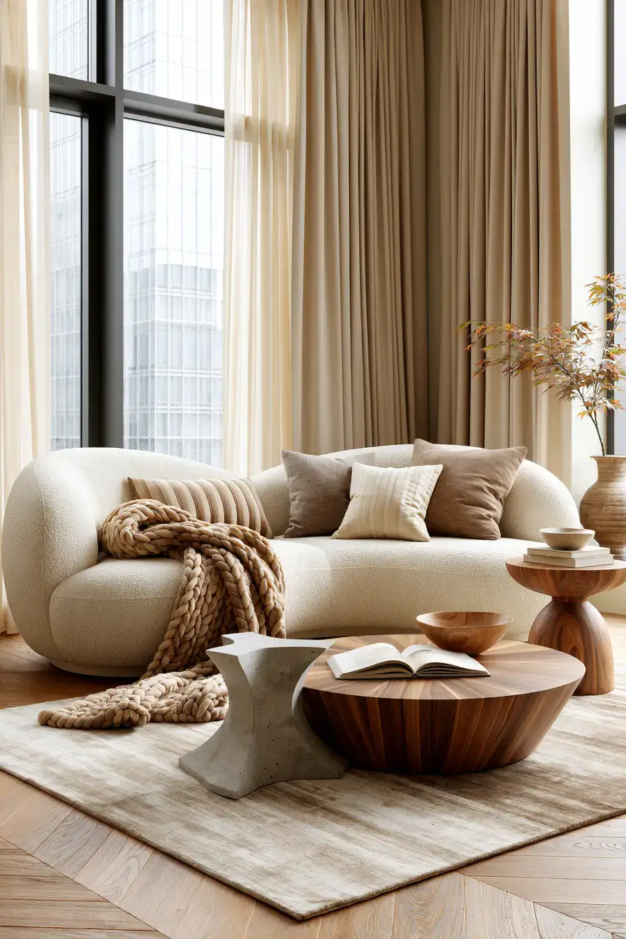 27 Soft Brutalism Interior Ideas for Warm Modern Spaces