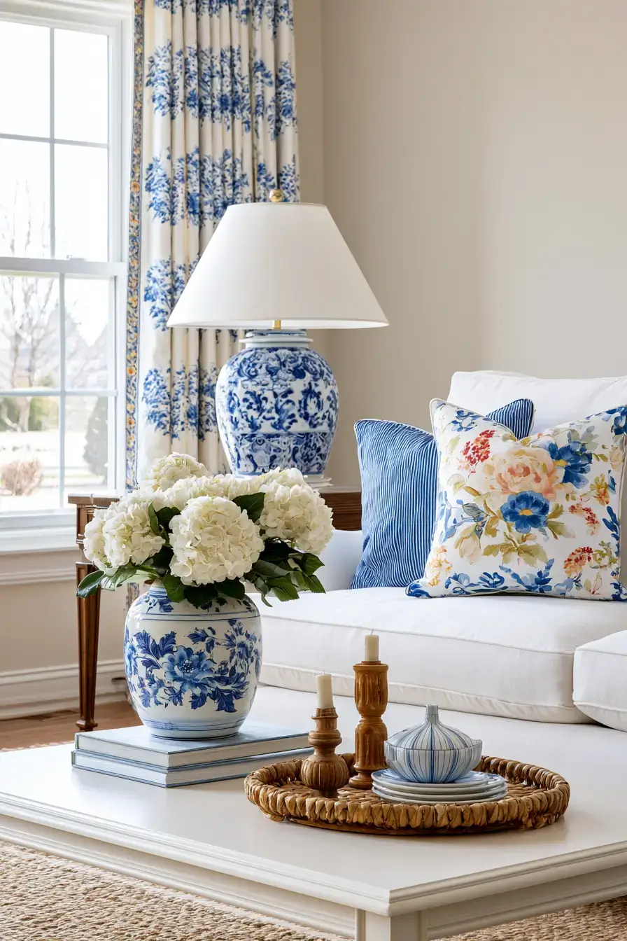 27 Chic Grandmillennial Living Room Ideas For Elegant Inspiration