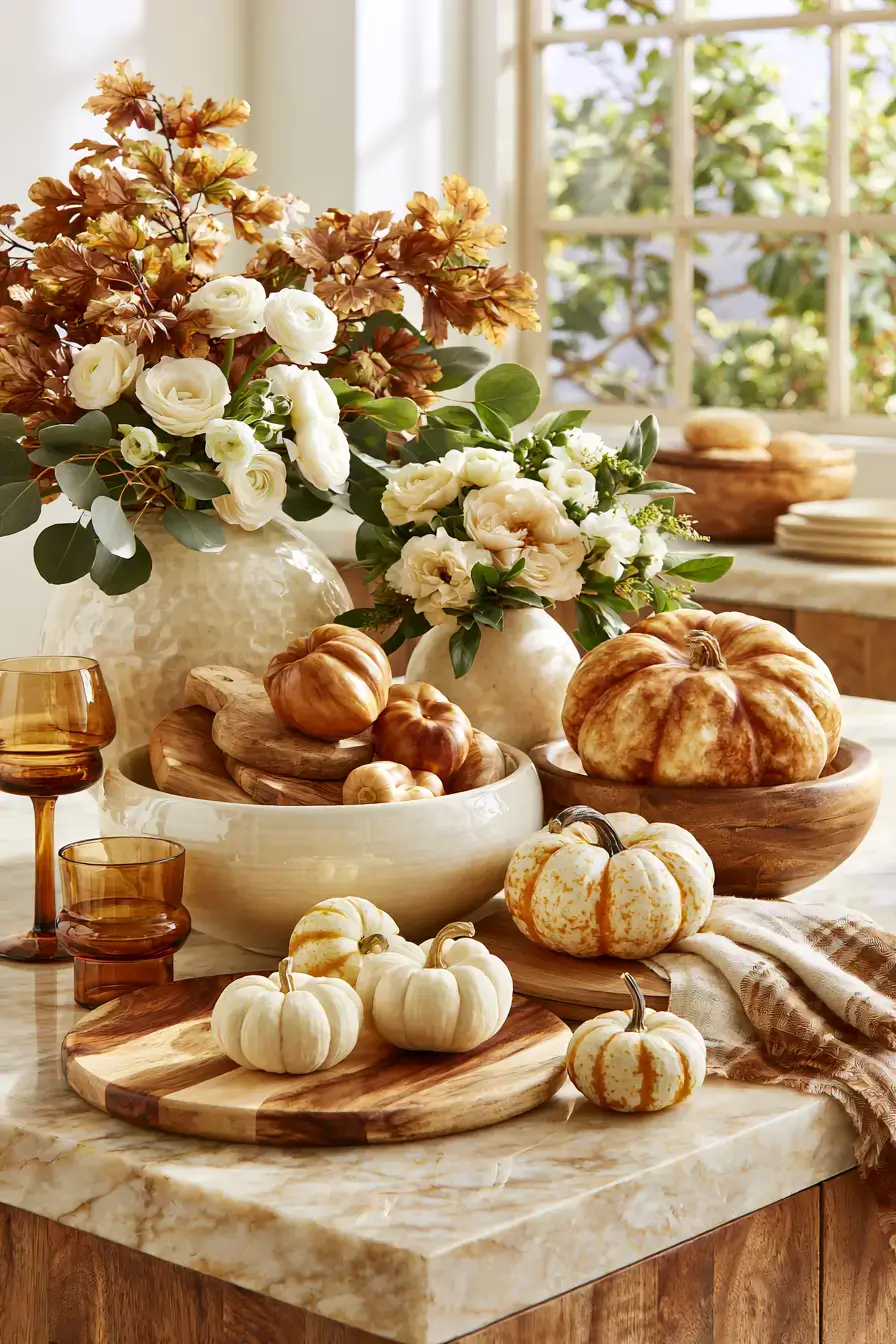 27 Fall Kitchen Island Decor Ideas for a Cozy Seasonal Refresh