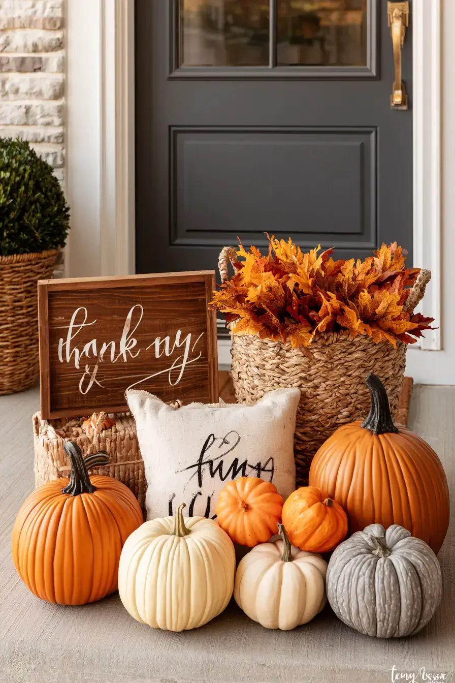 27 Cozy Fall Porch Ideas For Festive Curb Appeal