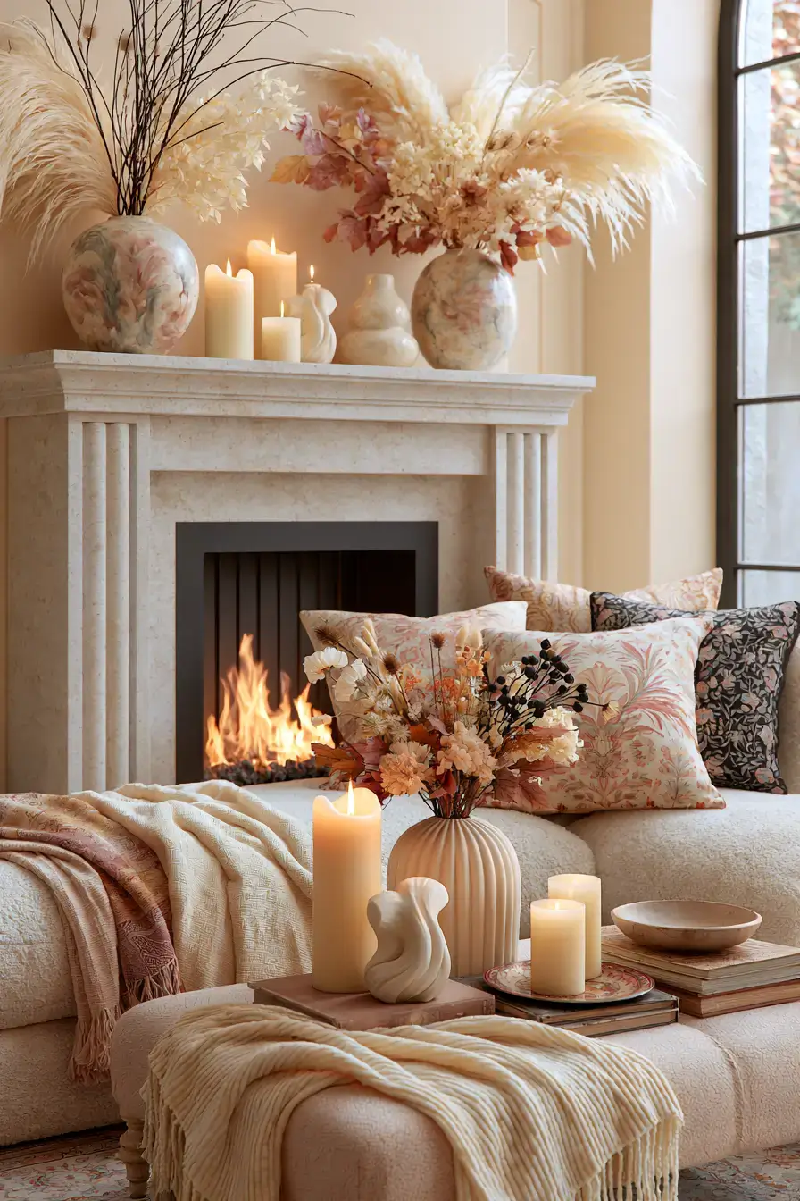 27 Cozy Fall Living Room Ideas for a Warm Seasonal Retreat