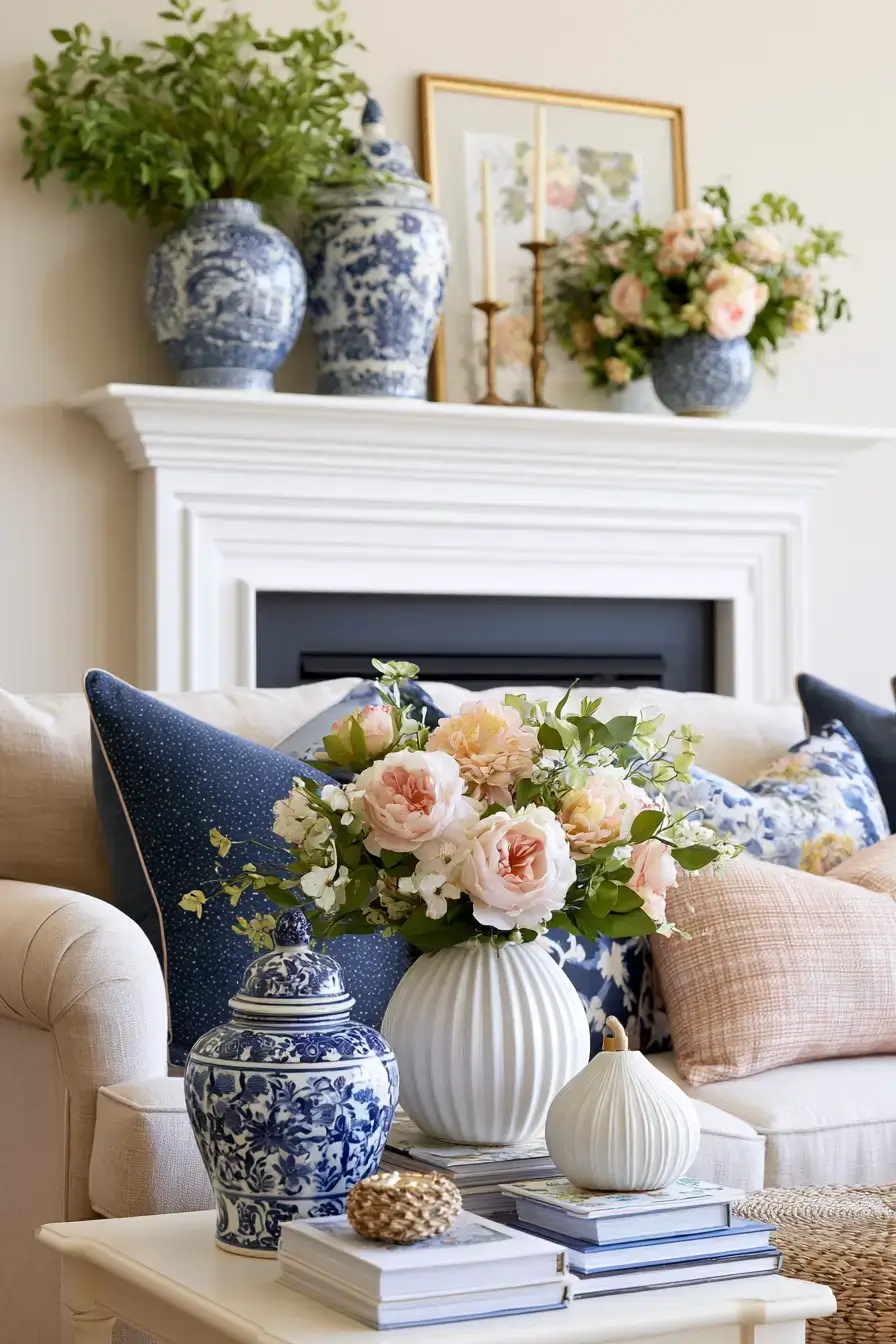 27 Chic Grandmillennial Living Room Ideas For Elegant Inspiration