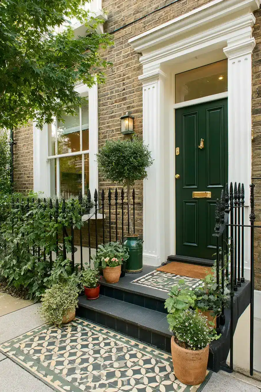 27 Victorian Terrace Front Garden Ideas For Timeless Curb Appeal