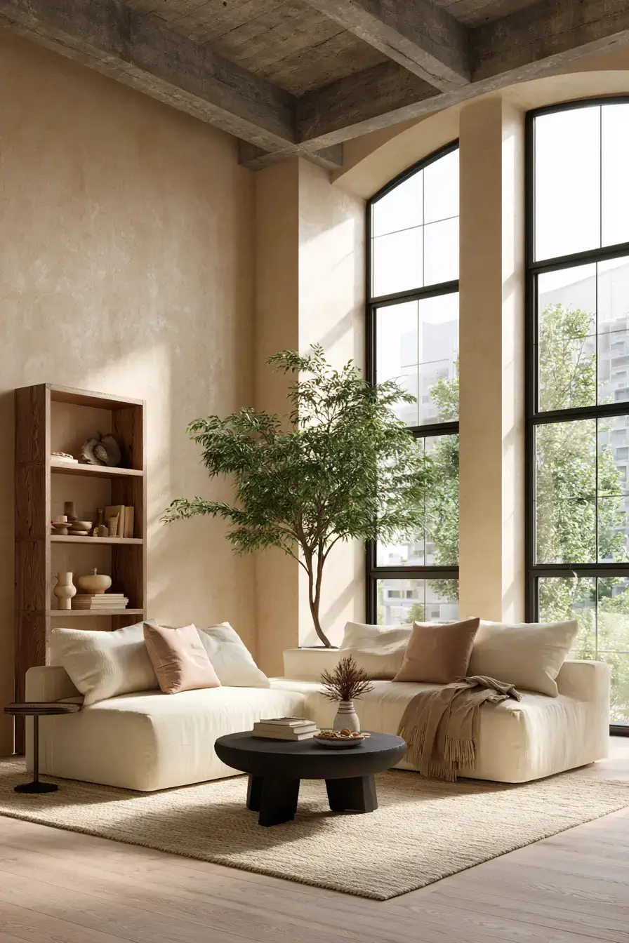 27 Soft Brutalism Interior Ideas for Warm Modern Spaces
