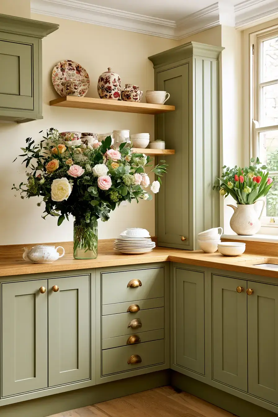 27 Homey English Countryside Kitchen Ideas For Timeless Living