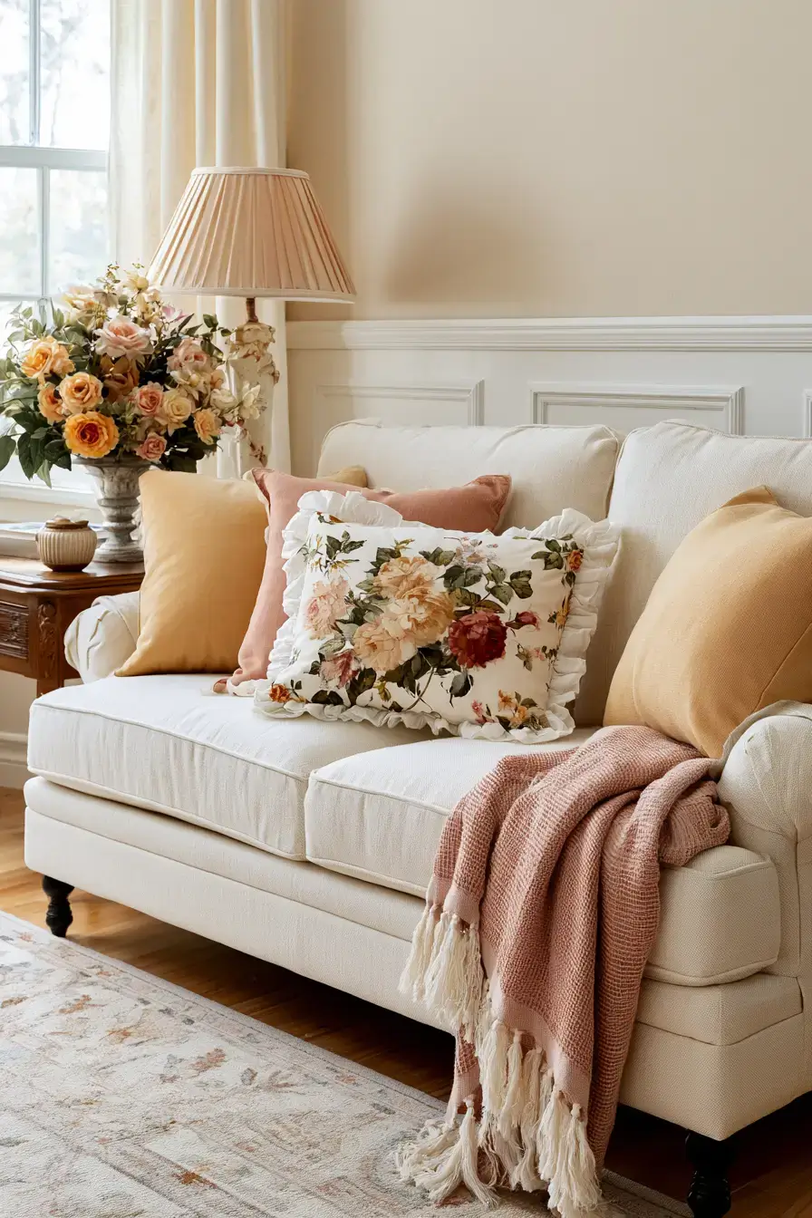 27 Chic Grandmillennial Living Room Ideas For Elegant Inspiration