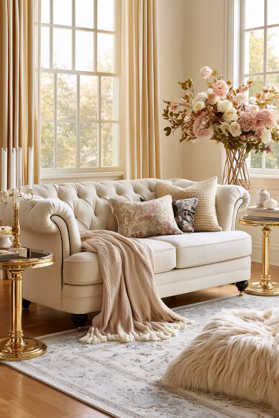 27 Chic Grandmillennial Living Room Ideas For Elegant Inspiration