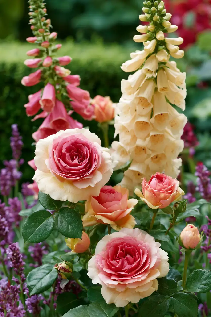 27 English Rose Garden Ideas For Romantic Outdoor Charm