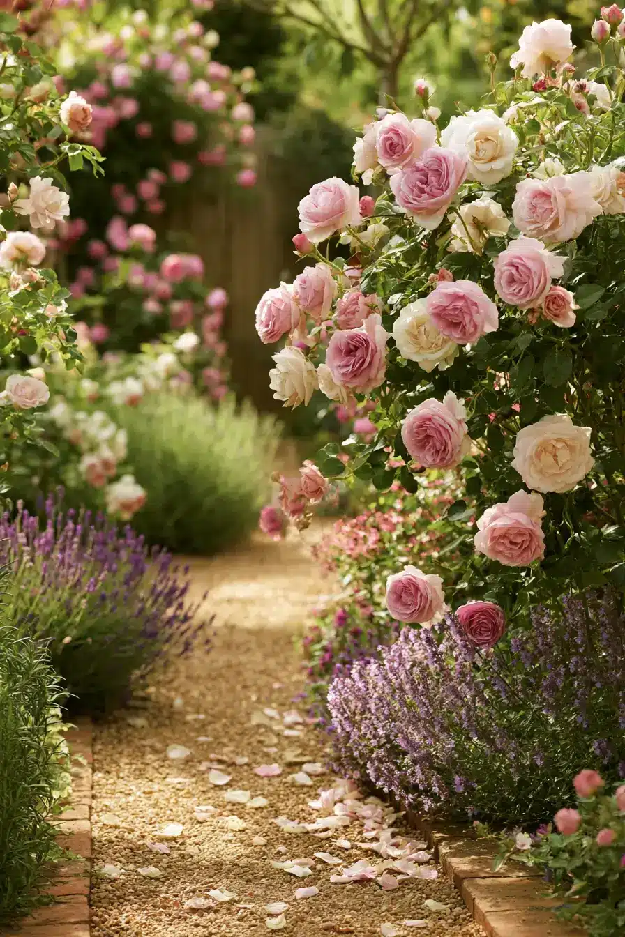 27 English Rose Garden Ideas For Romantic Outdoor Charm