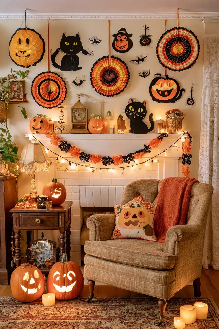 27 Nostalgic Halloween Decor Ideas Filled With Timeless Spooky Charm