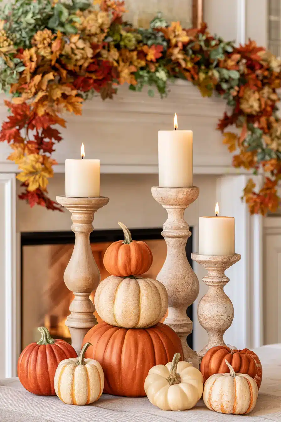 27 Autumn Fireplace Decor Ideas for a Warm Cozy Home