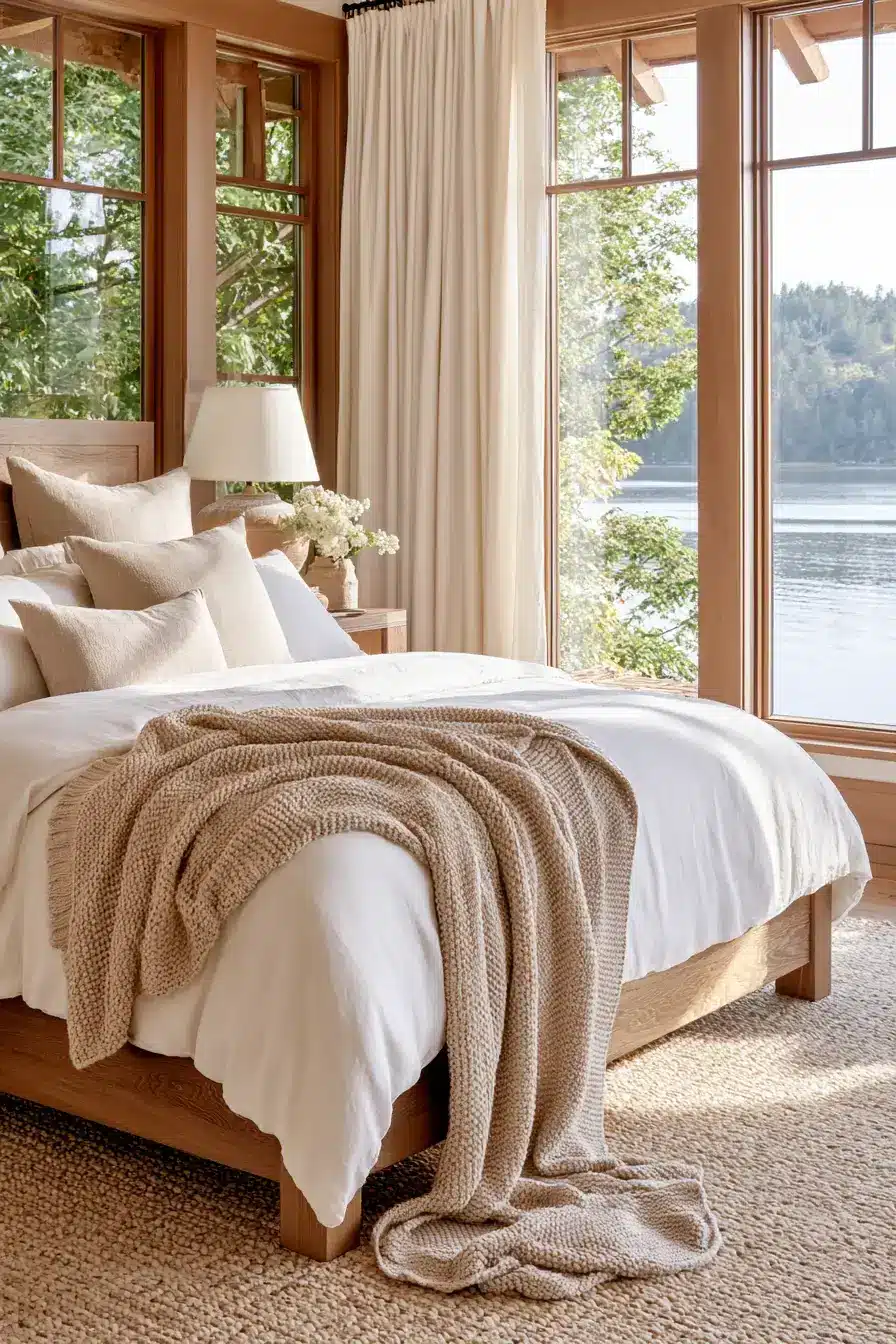 27 Cozy Lake Cabin Interiors Filled With Rustic Charm
