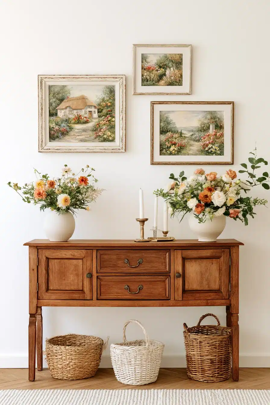27 Dreamy Cottagecore Wall Decor Ideas for a Charming Romantic Home