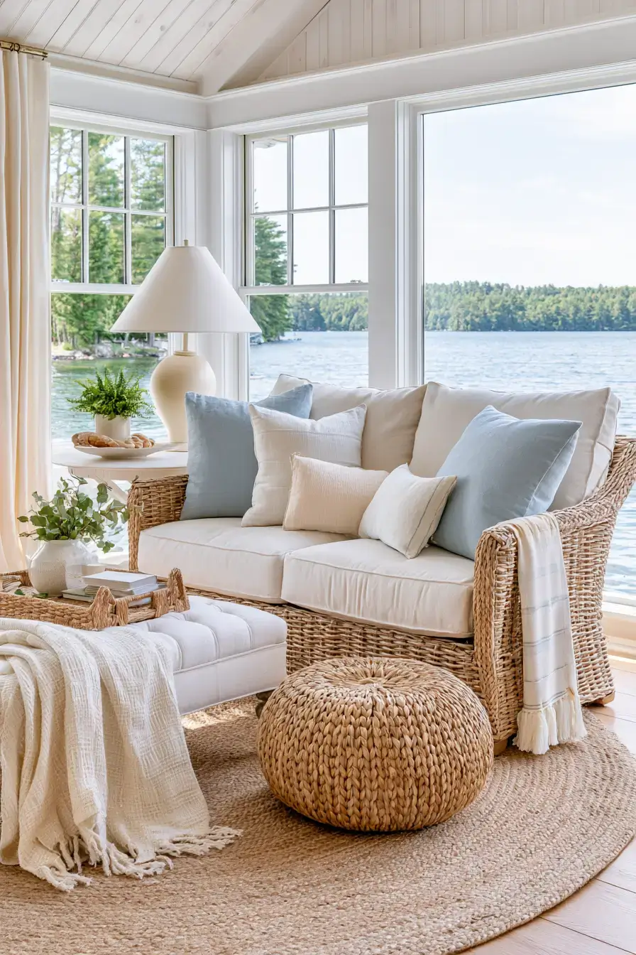 27 Cozy Lake Cabin Interiors Filled With Rustic Charm