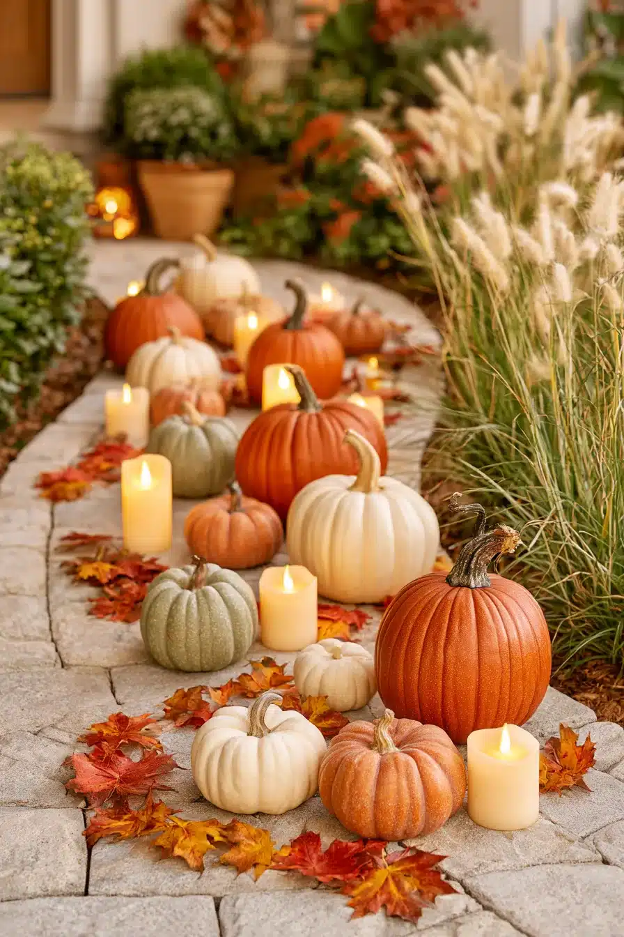 27 Outdoor Fall Decorations for a Warm and Welcoming Home