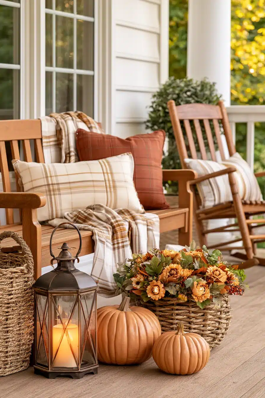 27 Outdoor Fall Decorations for a Warm and Welcoming Home