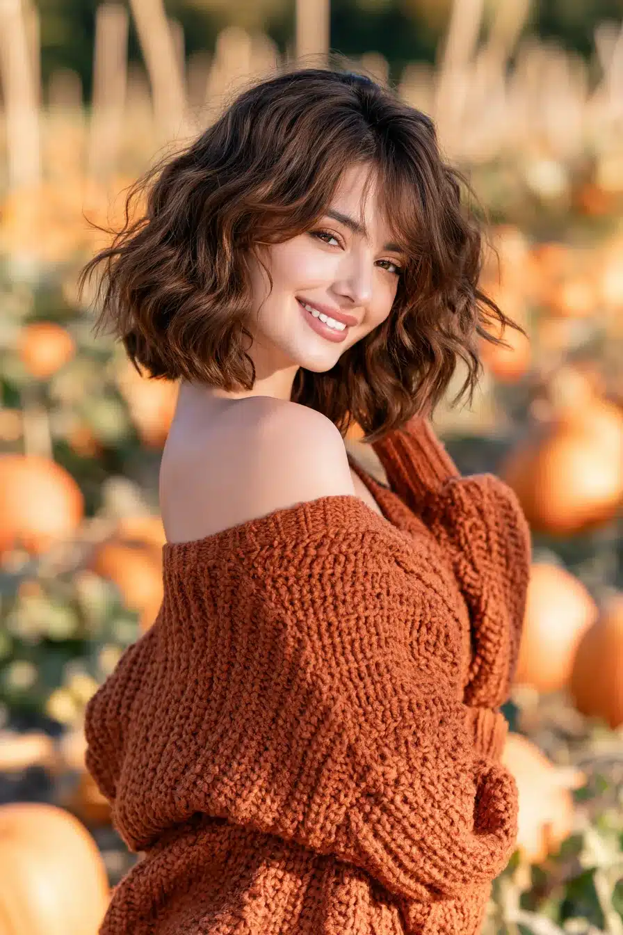 27 Cute Autumn Hairstyles for a Cozy and Effortlessly Stylish Look