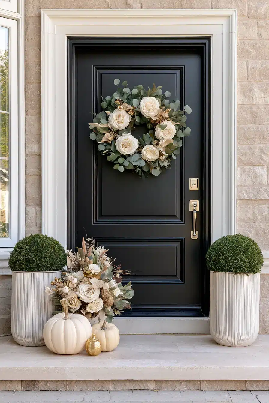 27 Beautiful Fall Wreaths for Your Front Door to Welcome Autumn in Style